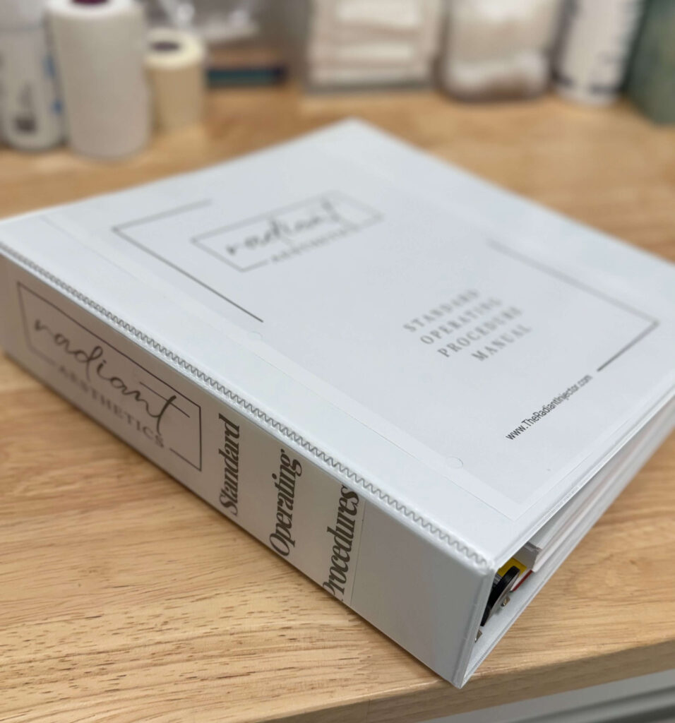 Standard operating manual for injection safety