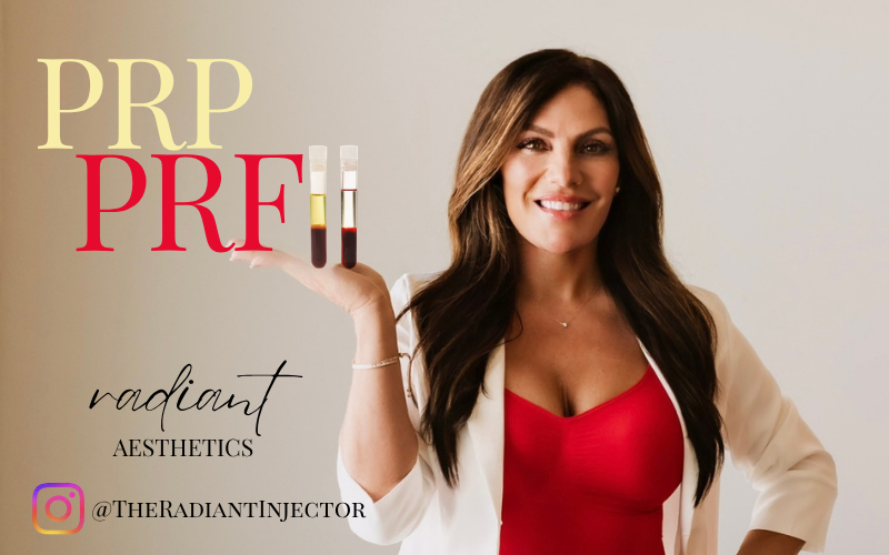 PRP/PRF tubes with the Radiant injector at Radiant Aesthetics in hudson oaks and granbury