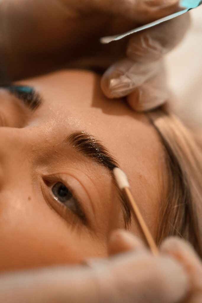 Brows lamination and lash lift at Radiant aesthetics in granbury